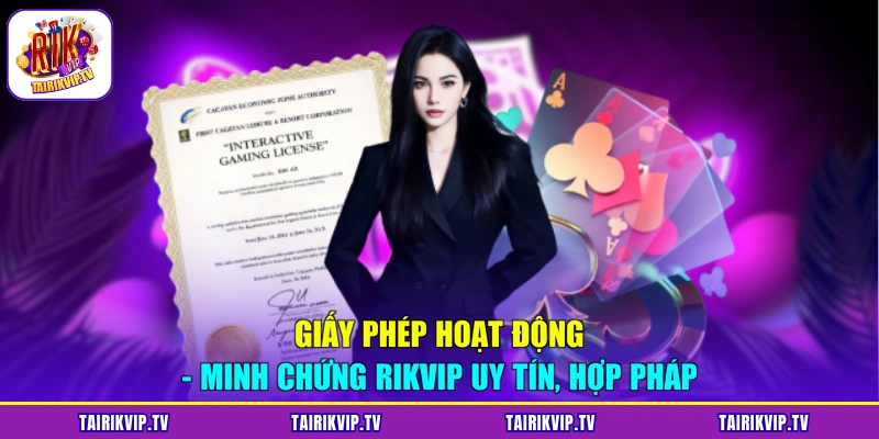 giấy phép hoạt động
