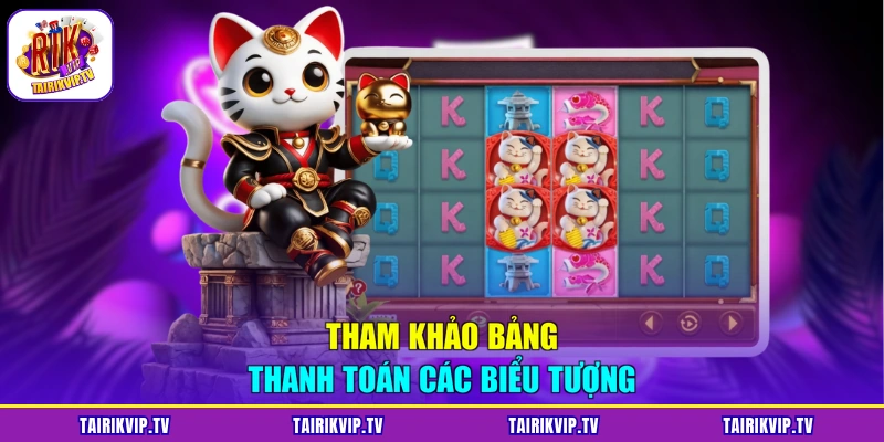 Tham khảo bảng thanh toán các biểu tượng
