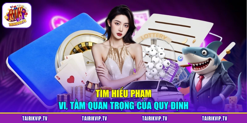 Tìm hiểu phạm vi, tầm quan trọng của quy định